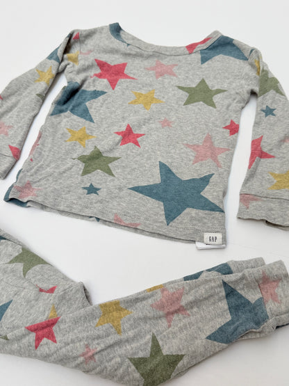 Gap Star Print Pajama Set 2T