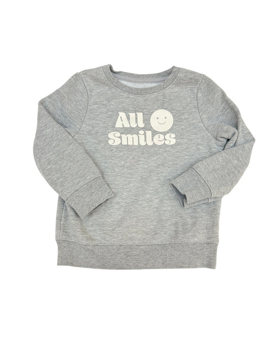 Cat & Jack All Smiles Sweatshirt 3T