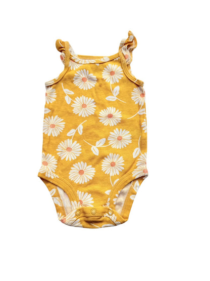 Carter's Daisy Floral Ruffle Bodysuit 6m