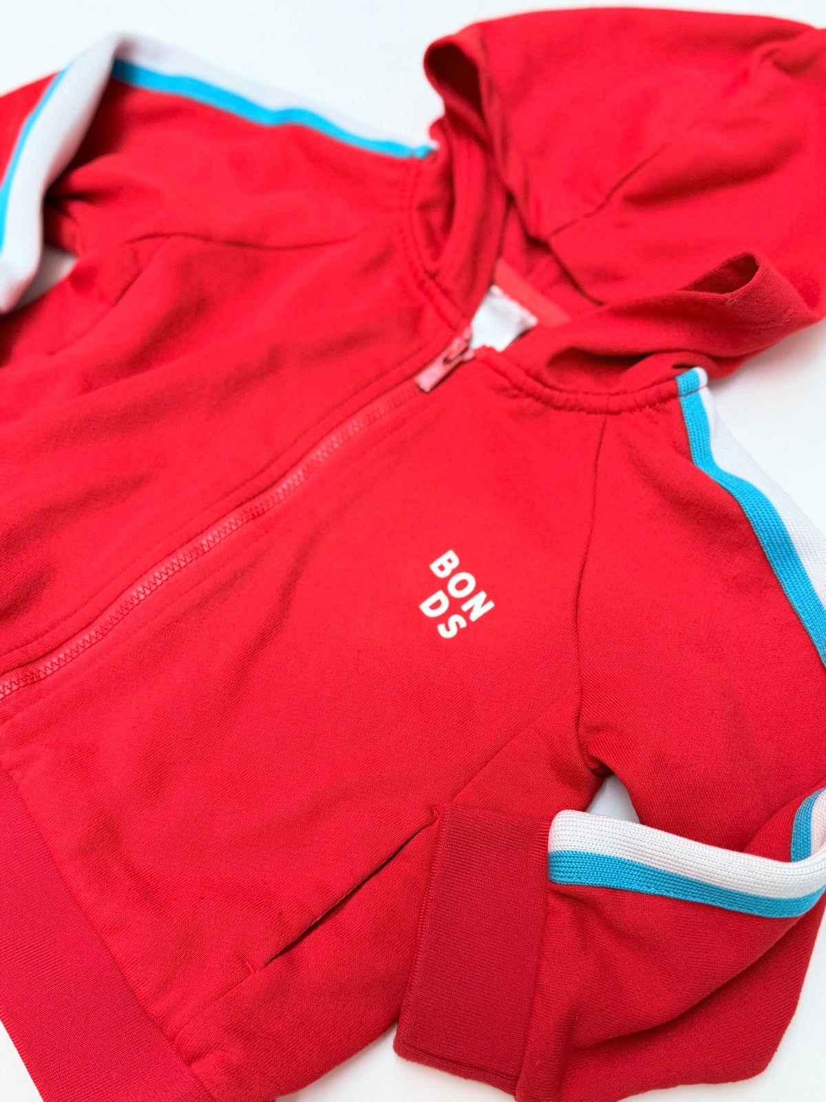 Bonds Red Zip Hoodie 18-24M