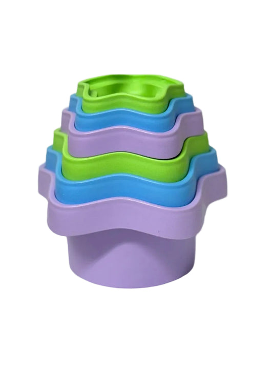 Green Toys - Stacking Counting Stars Set of 6