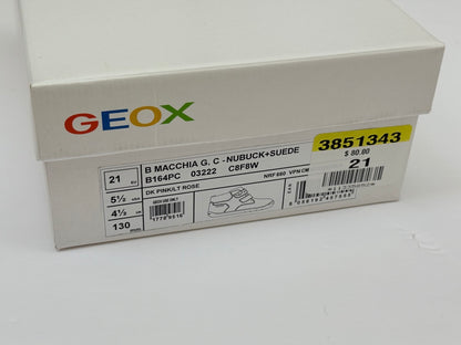 Geox Macchia Brown Nubuck Suede Boots Size 5.5