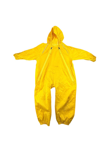 Cloudveil Yellow Hooded Snowsuit Size 2T