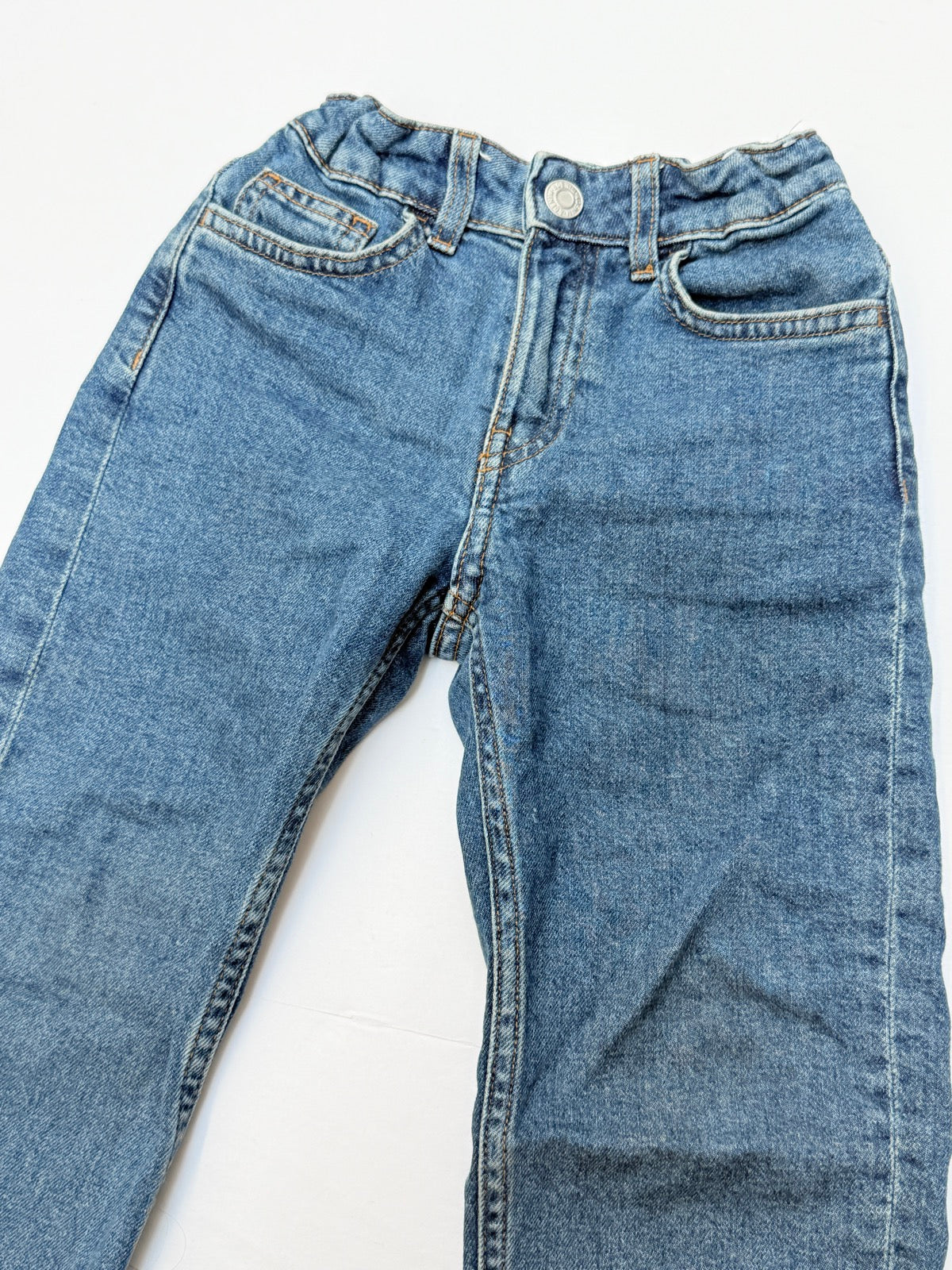 H&M Loose Fit Straight Leg Jeans 2-3Y