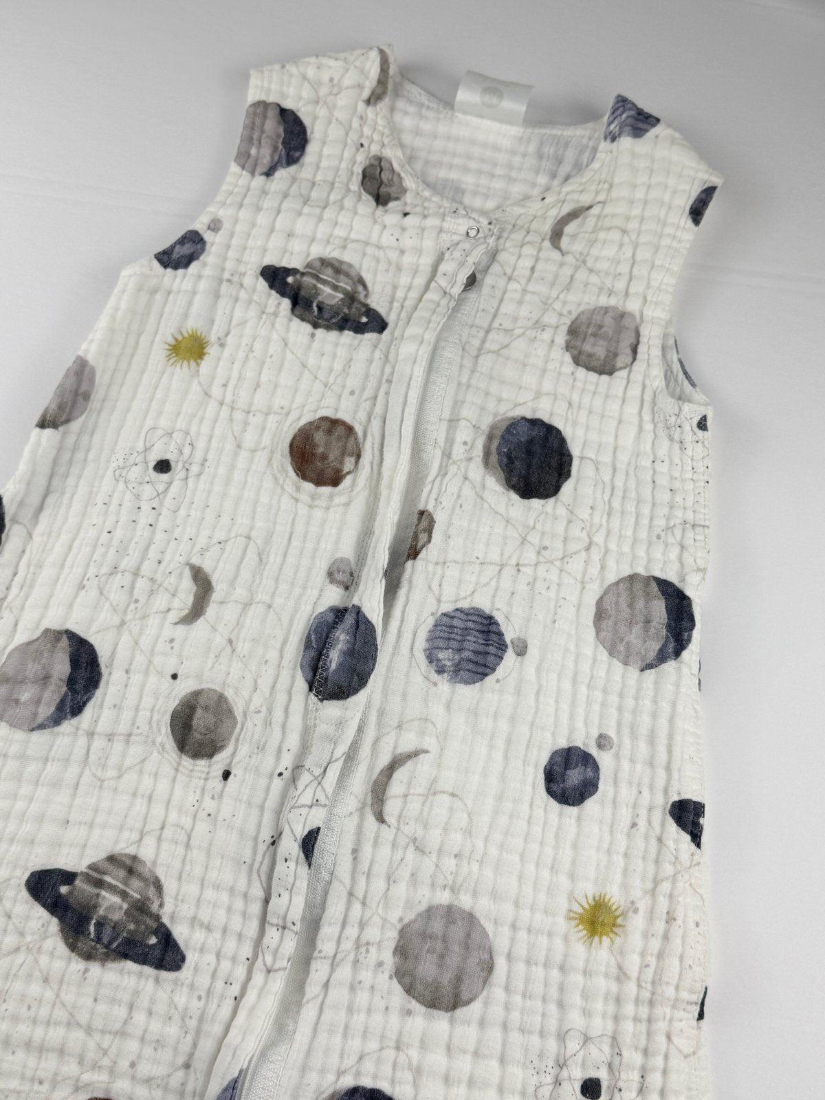 little unicorn Planets Muslin Sleep Sack 6-12M