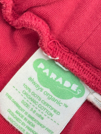 Parade Organic Red Harem Pants 3-6m
