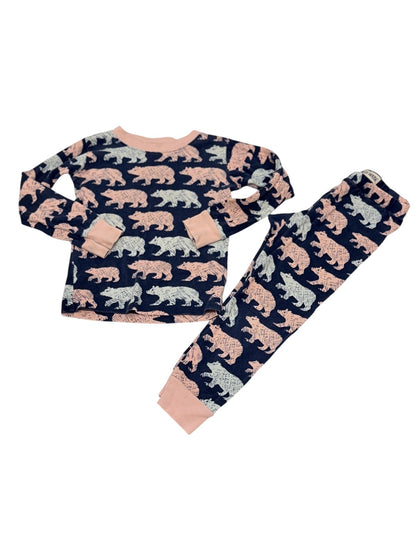 Little Blue House Bear Pajama Set Size 4