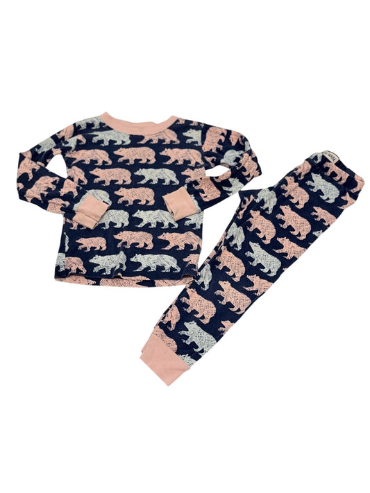 Little Blue House Bear Pajama Set Size 4