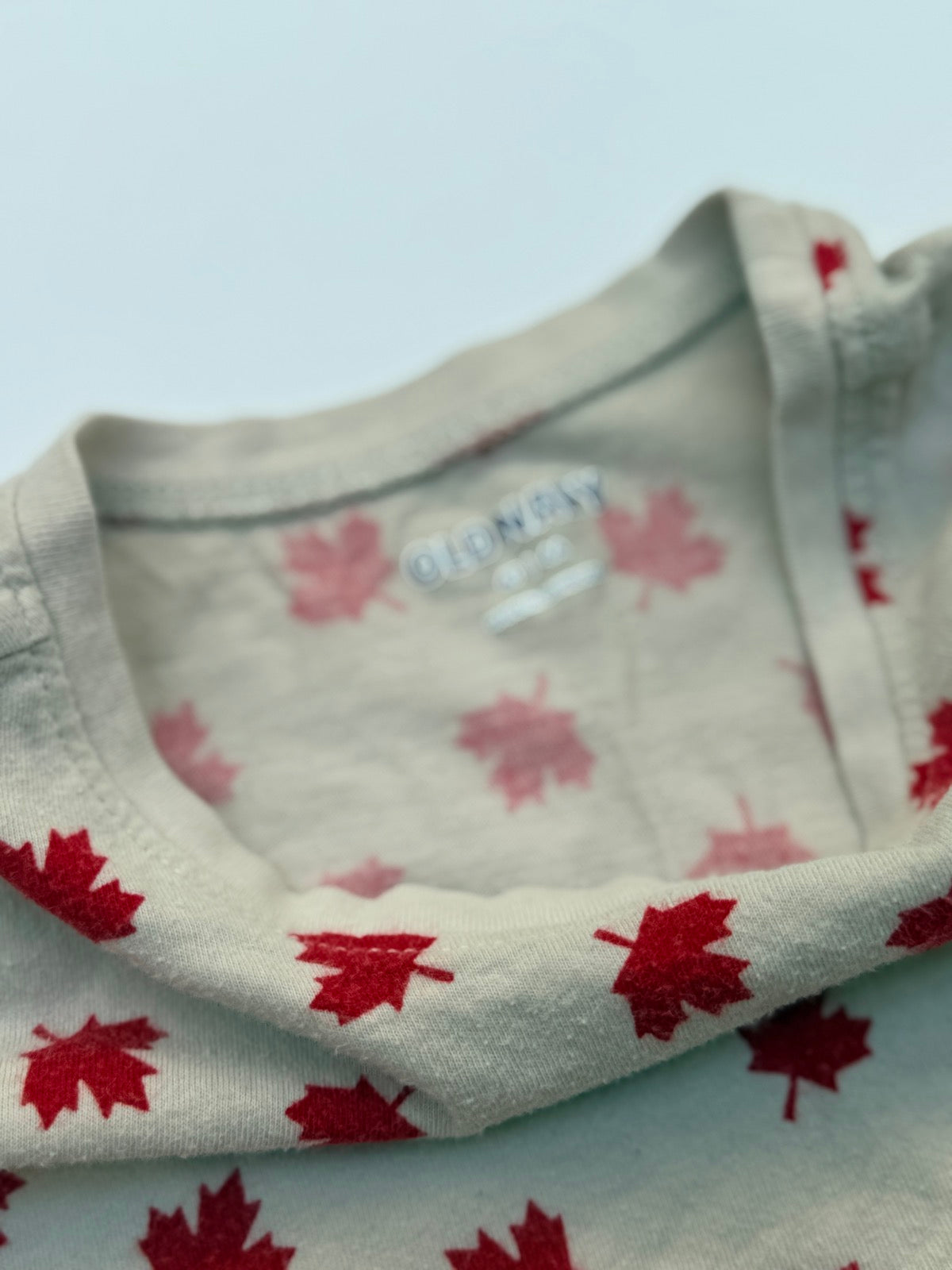 Old Navy Maple Leaf Print Dress 4T