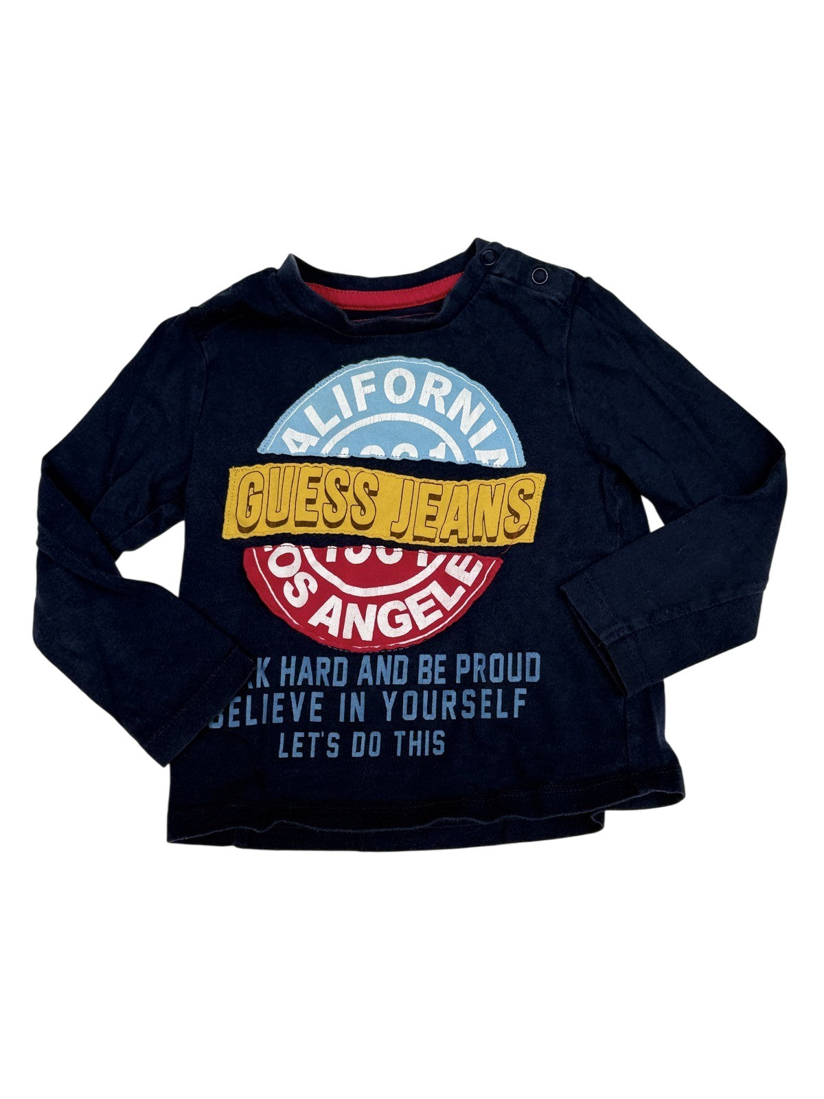 Guess Jeans California Long Sleeve Top 12M