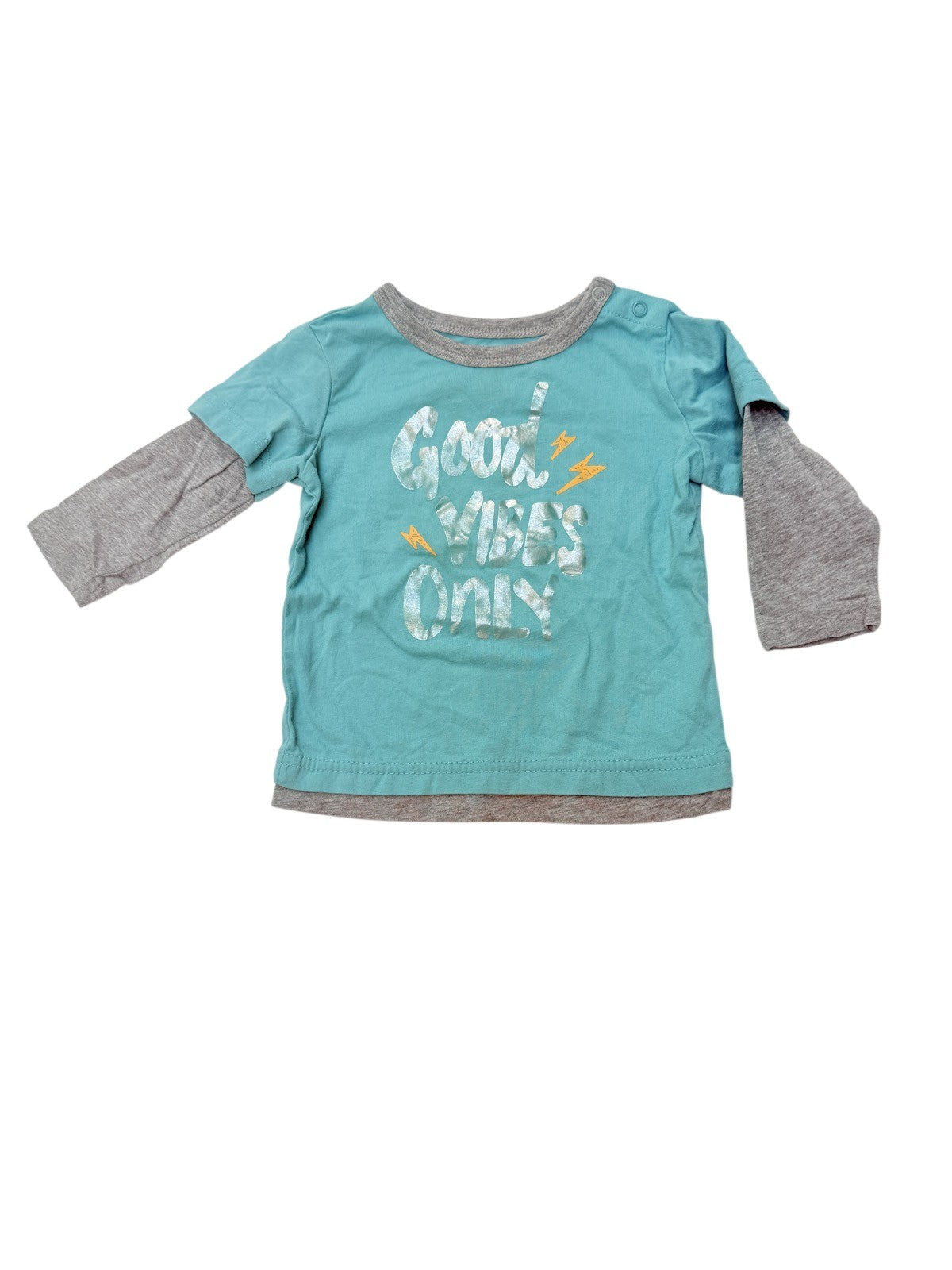 George Baby Good Vibes Only T-Shirt 12-18M
