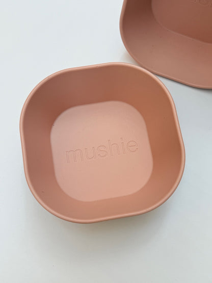 Mushie Silicone Bowls and Cups Set Blush