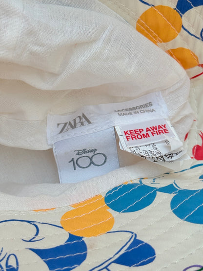 Zara Disney Mickey Mouse Bucket Hat 1-3Y