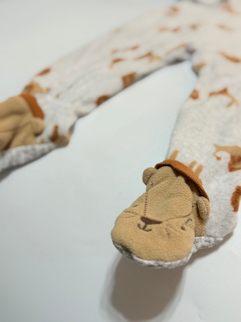 Carter's Fleece Lion Sleeper 12m