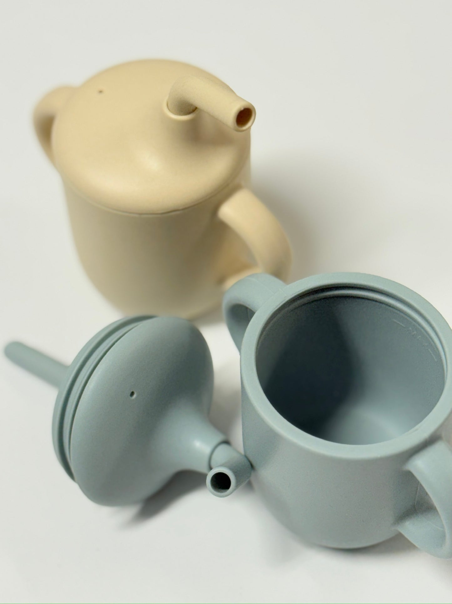 Set of 2 Straw Sippy Cups