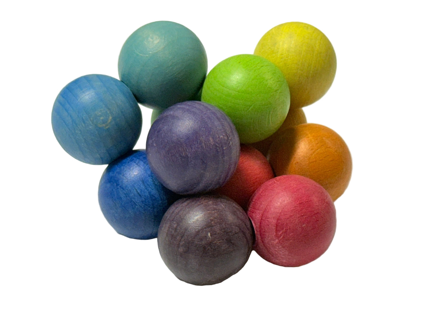 Grimm's Germany  Wooden Toy, Baby - GRASPING NATURAL WOOD CLUSTER