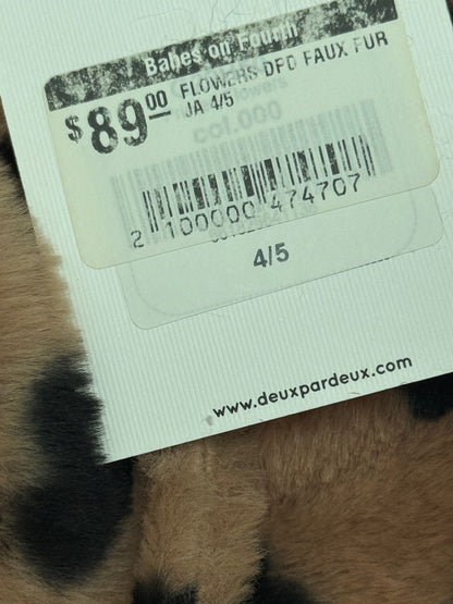 New with tags - Deux par Deux Faux Fur Heart Coat Set 4-5