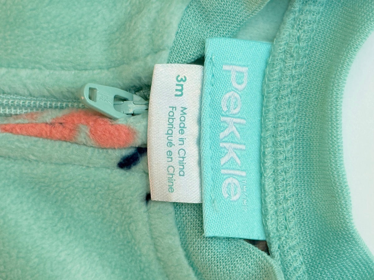 PeKKle Sushi Print Footed Sleeper 3M