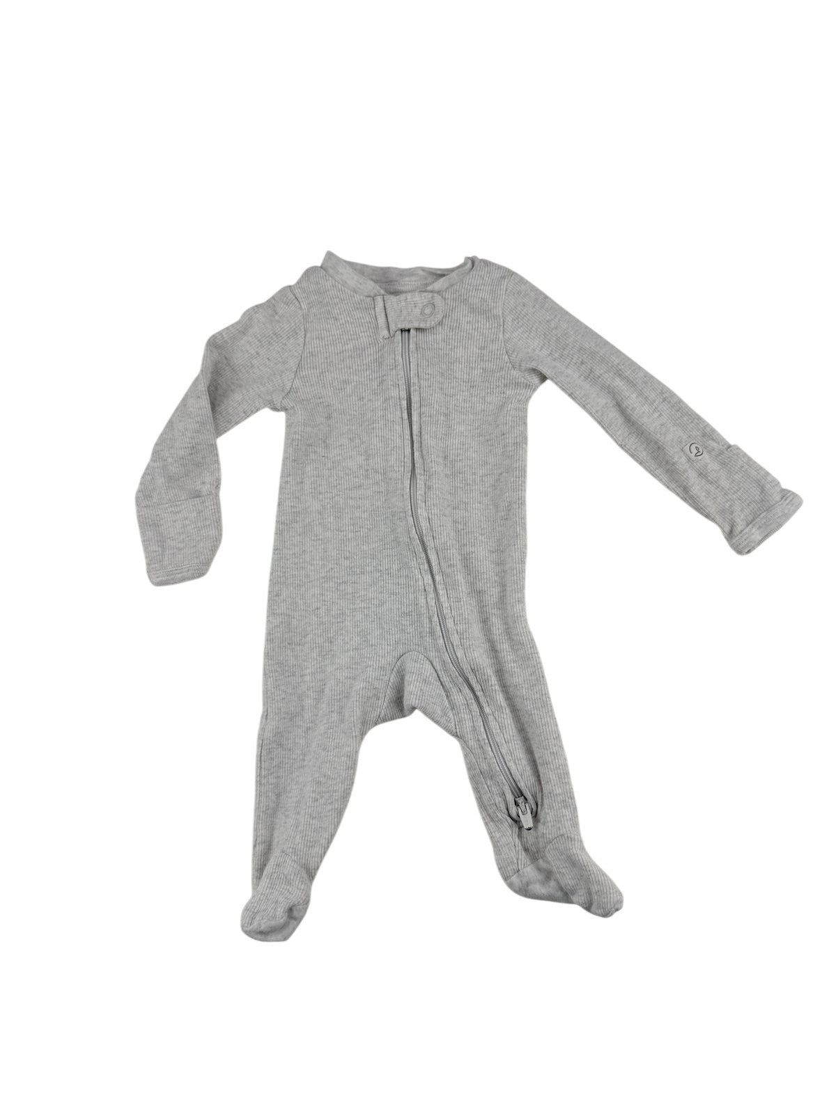 Little Planet Organic by Carter's Gray Ribbed Sleeper Newborn