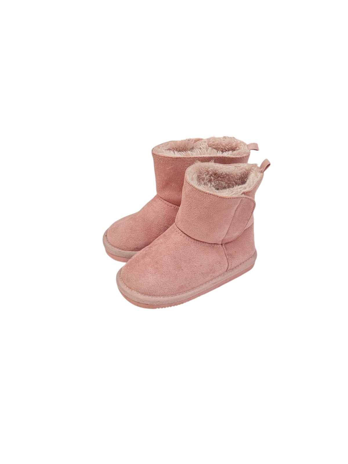 Joe Fresh Pink Faux Fur Lined Boots