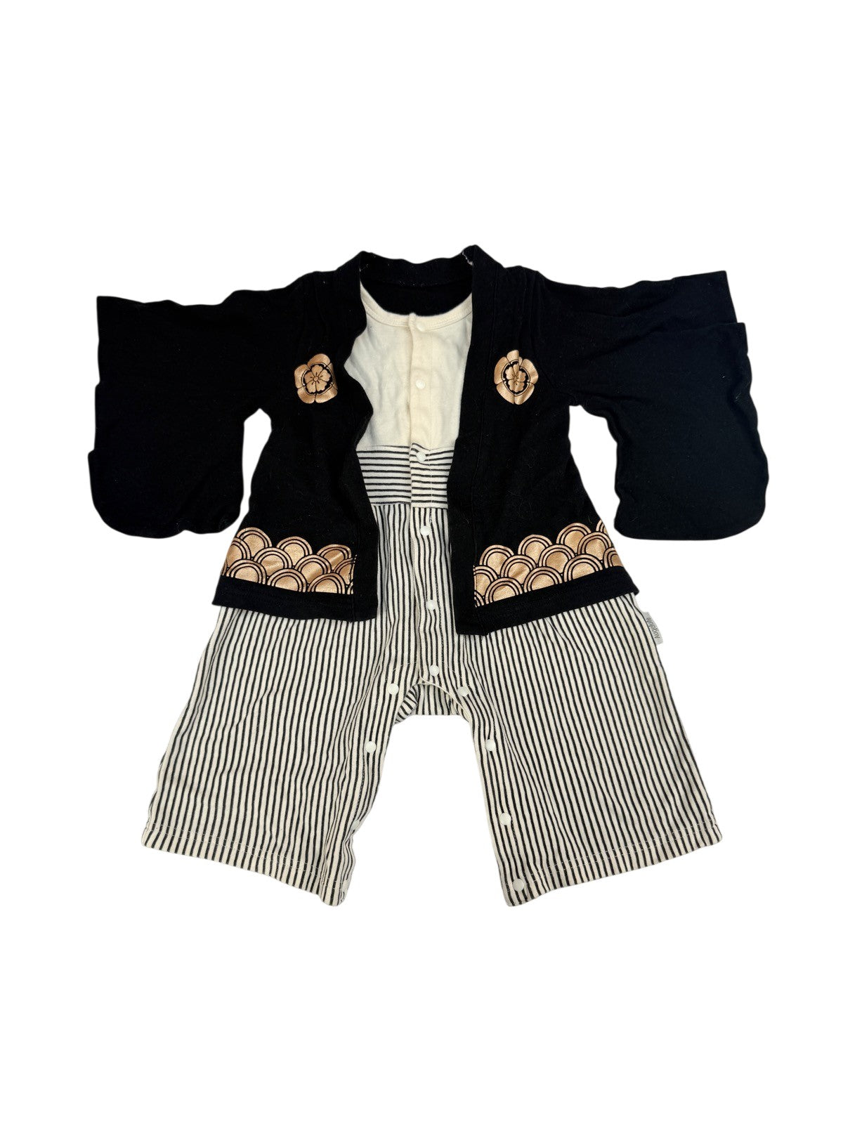 Augelute Japanese Kimono Baby Romper Set 1-2Y