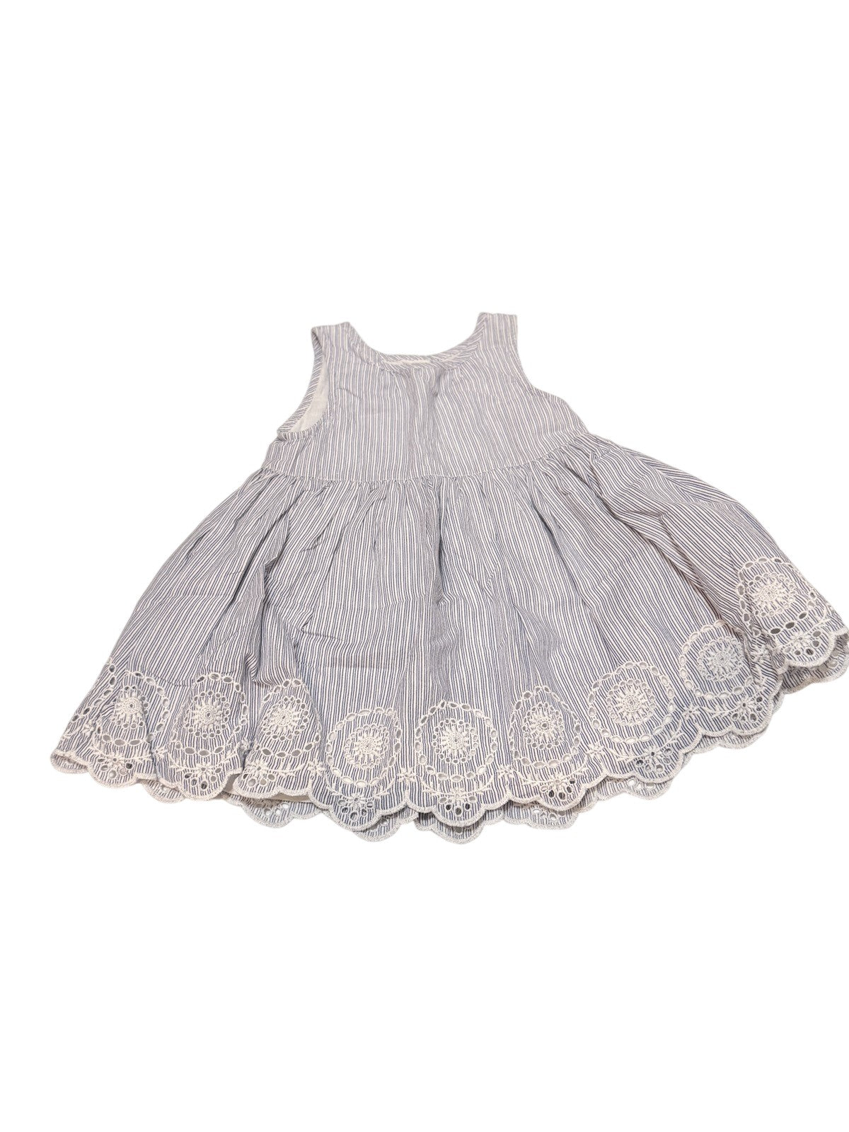 Joe Fresh Striped Eyelet Dress 18-24m