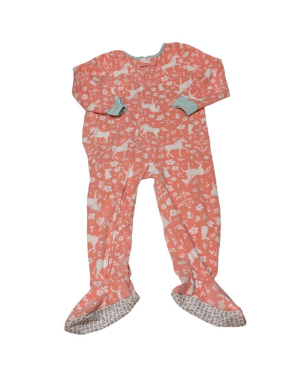 Carter's Fleece Footed Sleeper Unicorn 3T