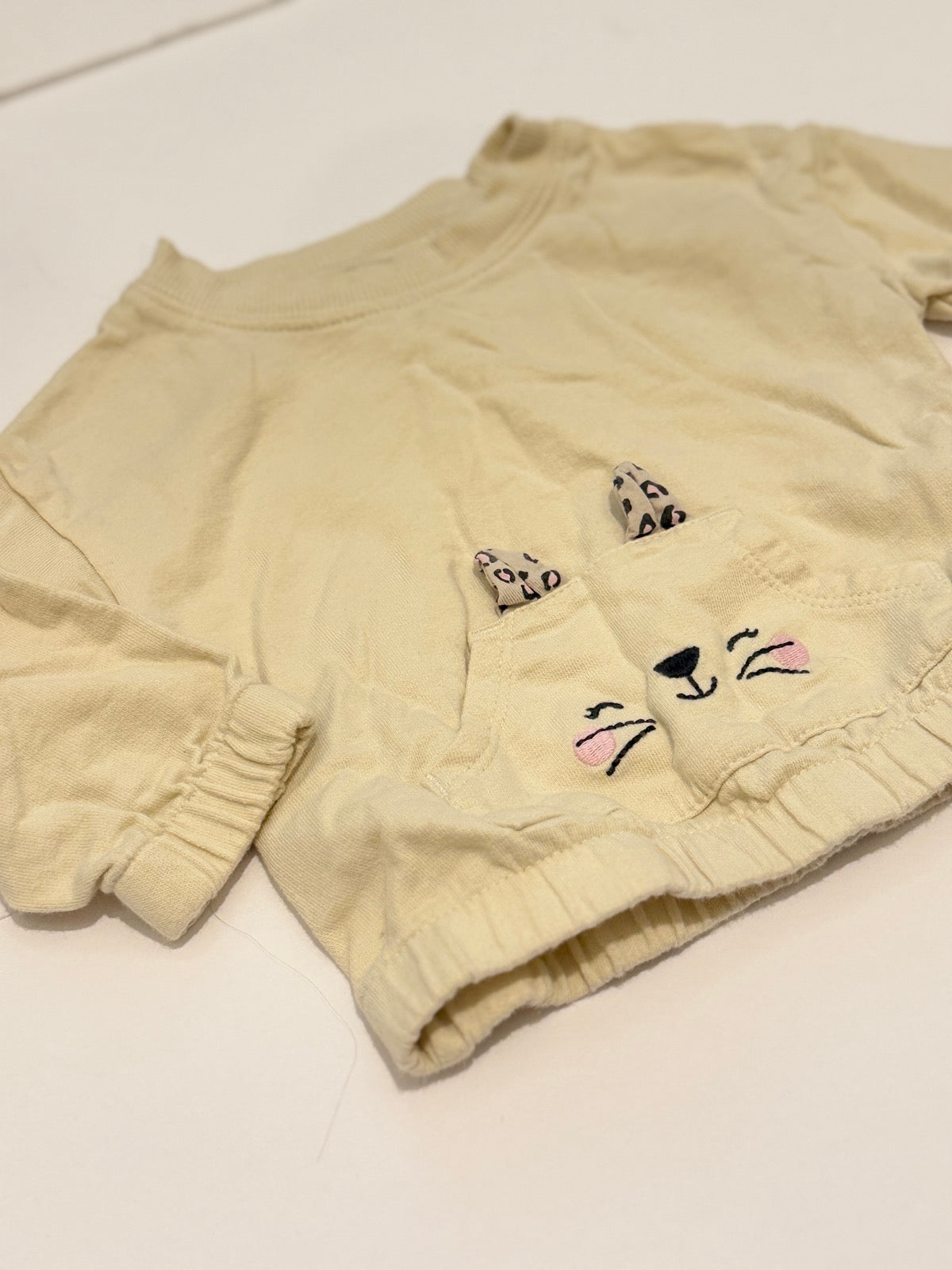 Carter's Cat Graphic Sweatshirt 6M