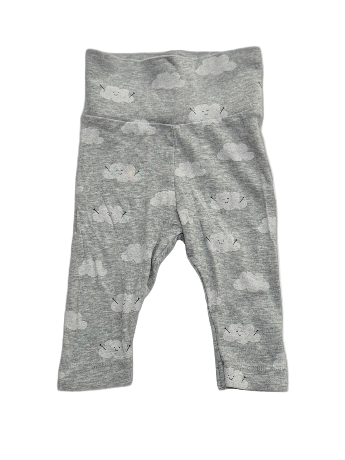 H&M Cloud Print Baby Leggings 4-6M