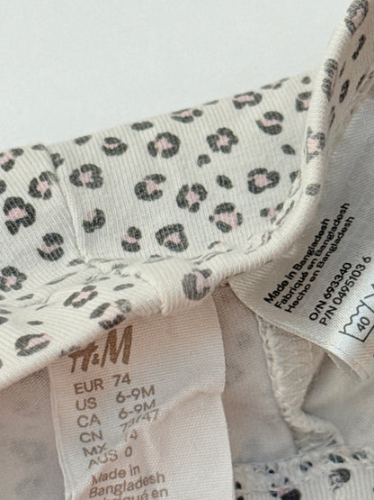 H&M Leopard Print Leggings 6-9M