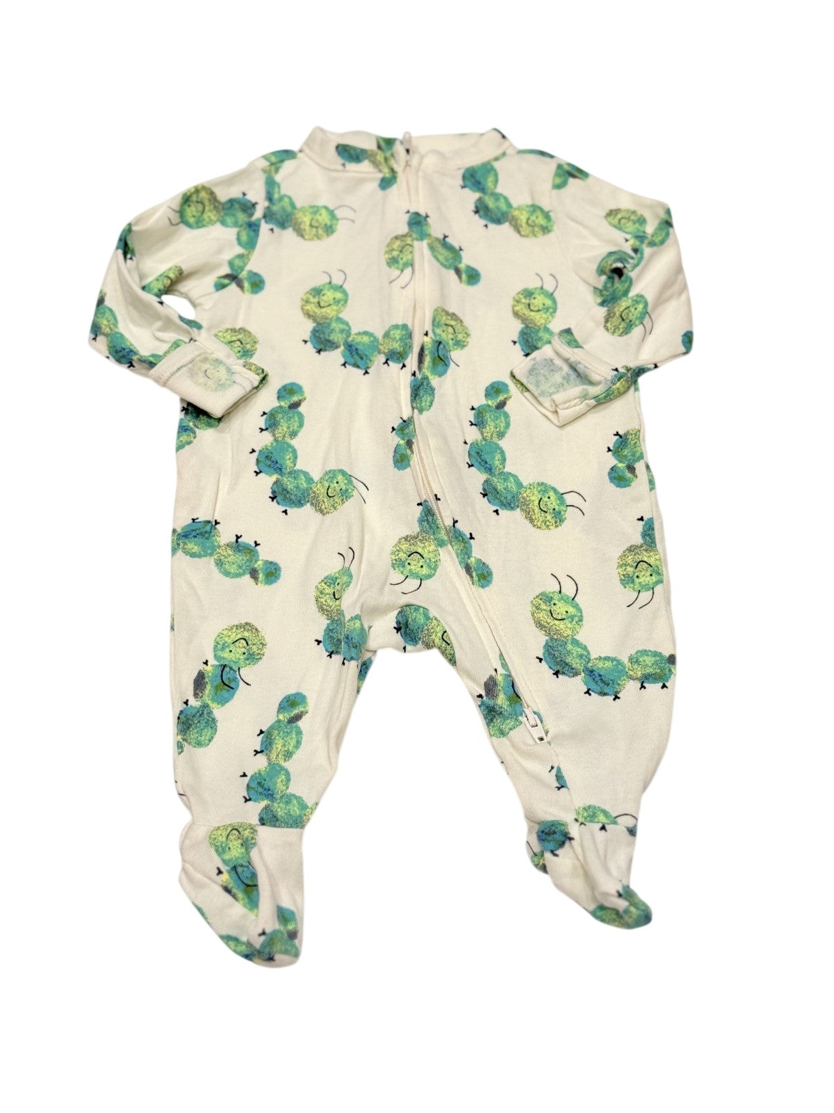Old Navy Caterpillar Footed Sleeper 0-3M