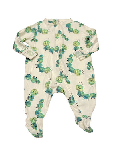 Old Navy Caterpillar Footed Sleeper 0-3M