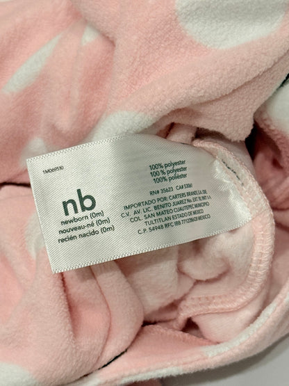 Carter's Pink Squirrel Sleeper Newborn