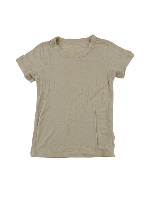 Beige Short Sleeve T-Shirt
