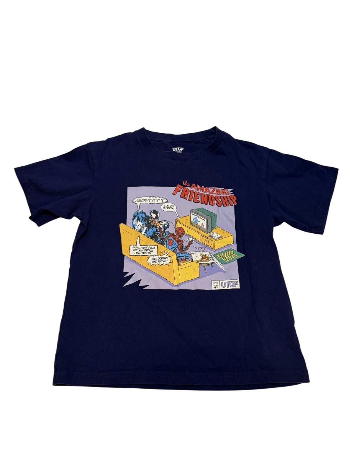 Uniqlo UTGP Marvel Spiderman Venom T-Shirt 7-8