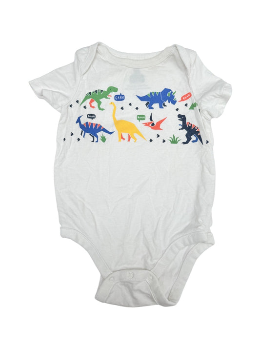 Baby Gap Dinosaur Print Bodysuit 6-12M