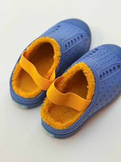 Native Jefferson Cozy Slip-On Blue Size C7
