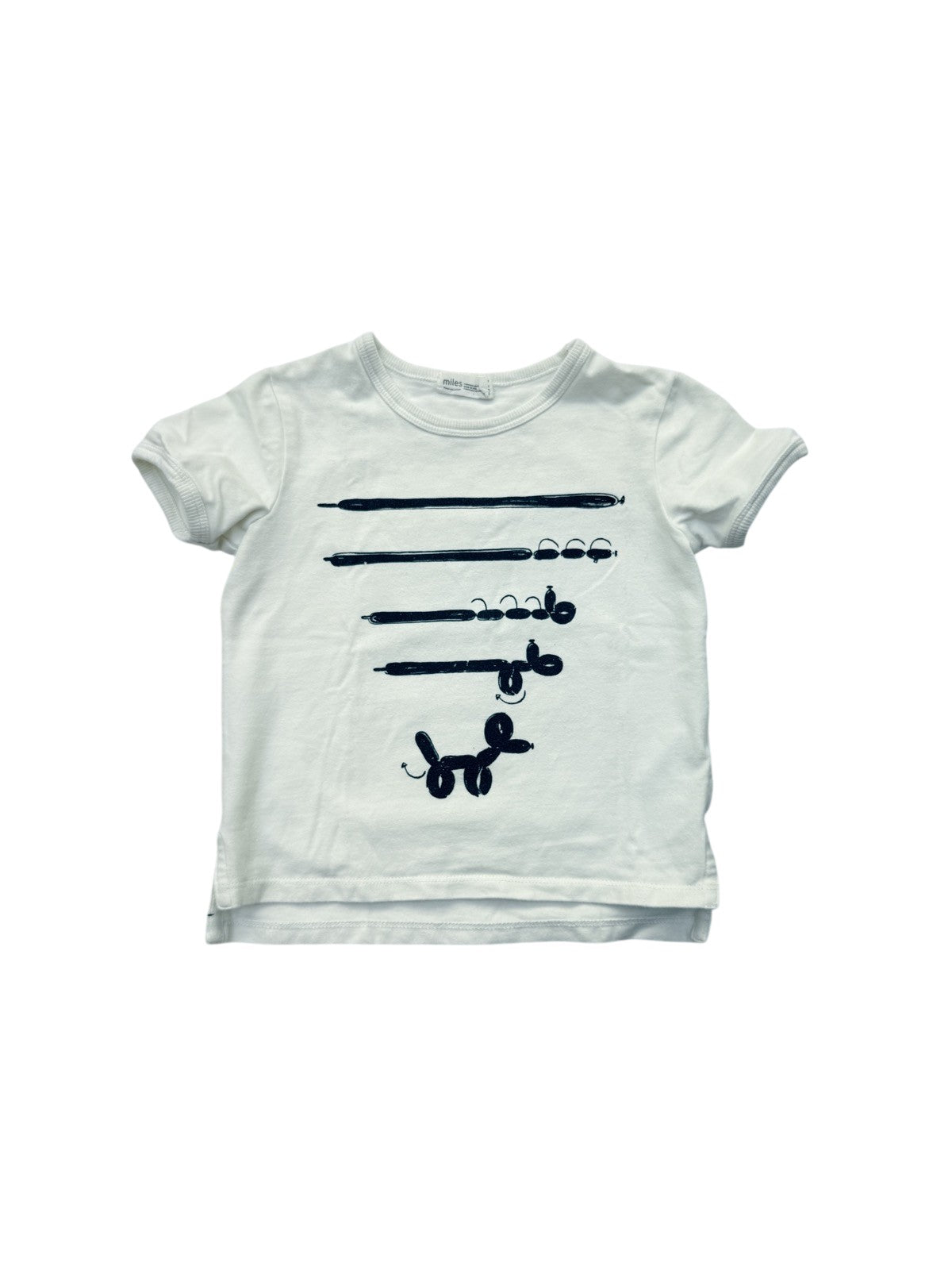 Miles Balloon Animal Graphic T-Shirt 2Y