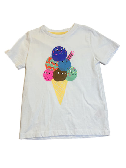 Mini Boden Ice Cream Graphic T-Shirt 5-6Y