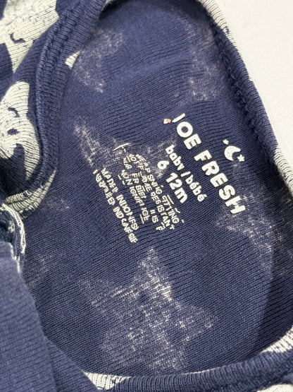 Joe Fresh Stars Moons Footed Sleeper 6-12m