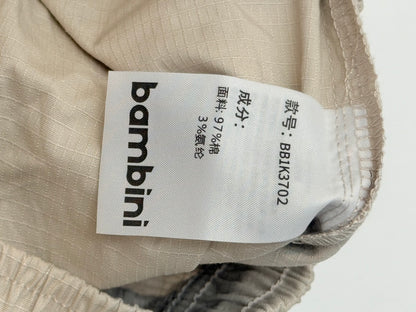 Bambini Khaki Cargo Shorts Size 5-6Y