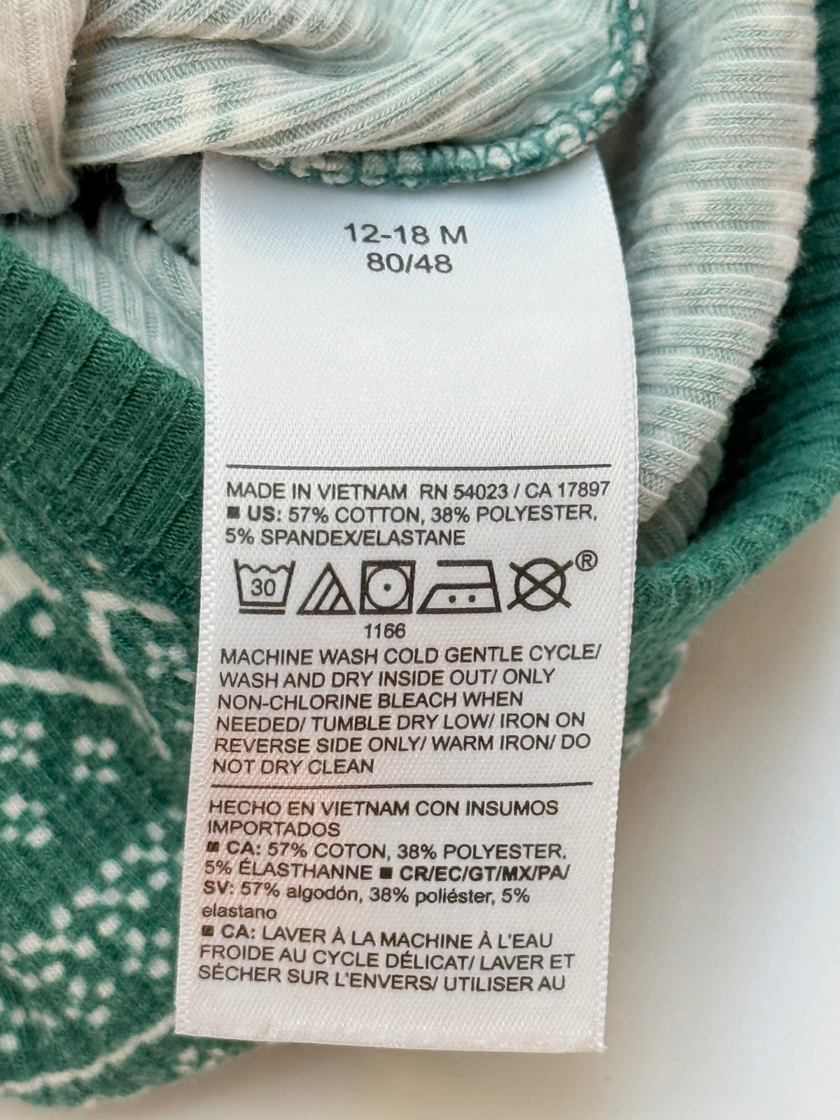 Old Navy Fair Isle Bodysuit Size 12-18M