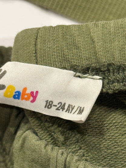 Civil Baby Olive Green Sweatsuit Set 18-24M