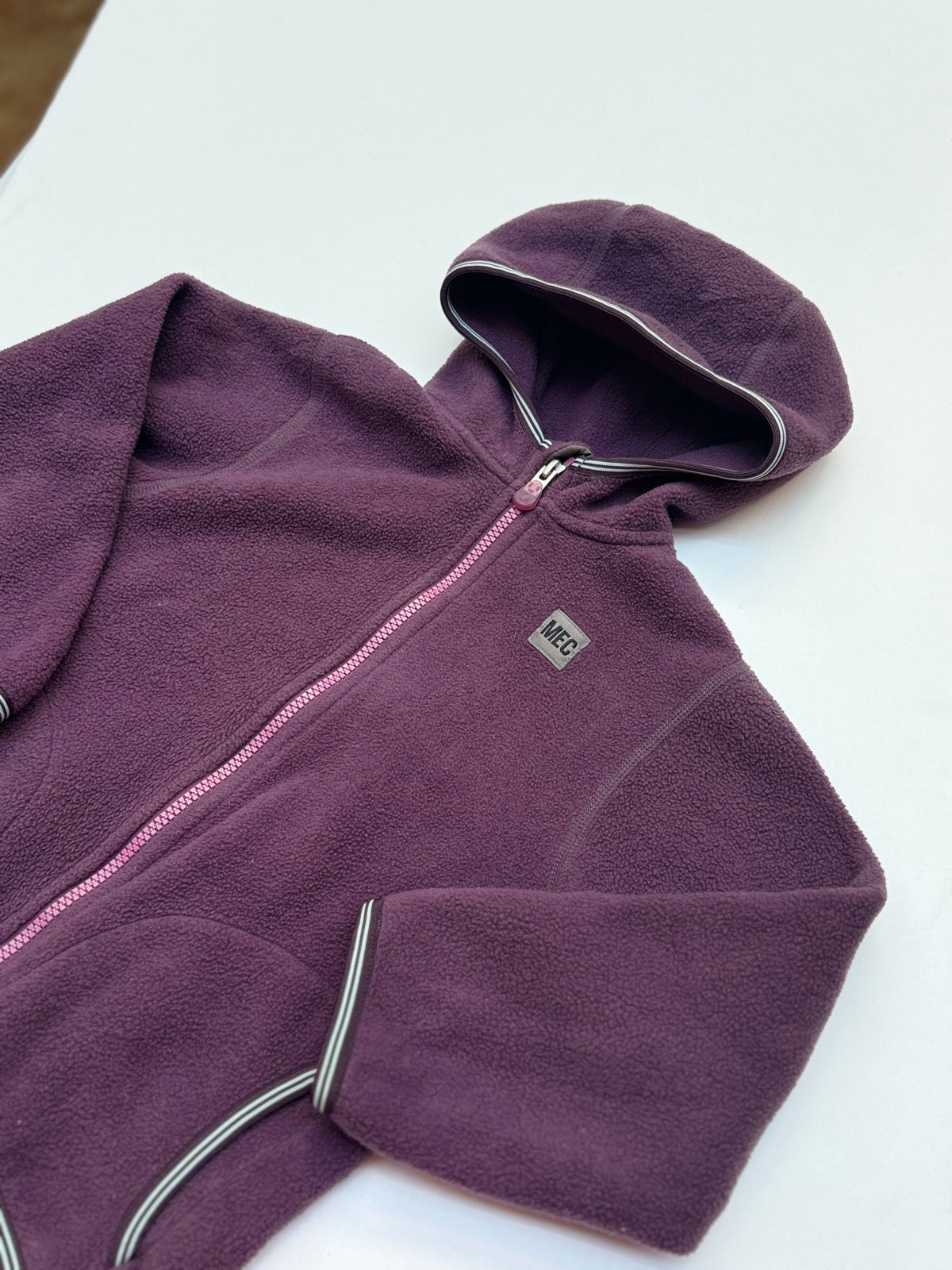MEC Polartec Fleece Hoodie Size 6