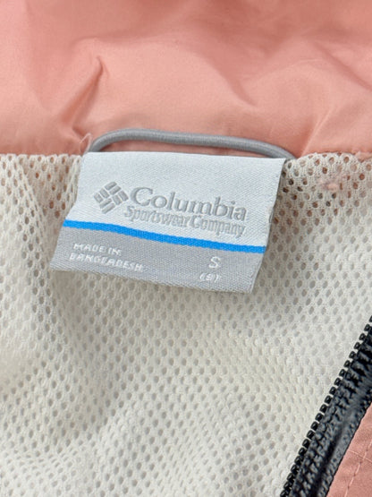 Columbia Pink Hooded Jacket Size 8