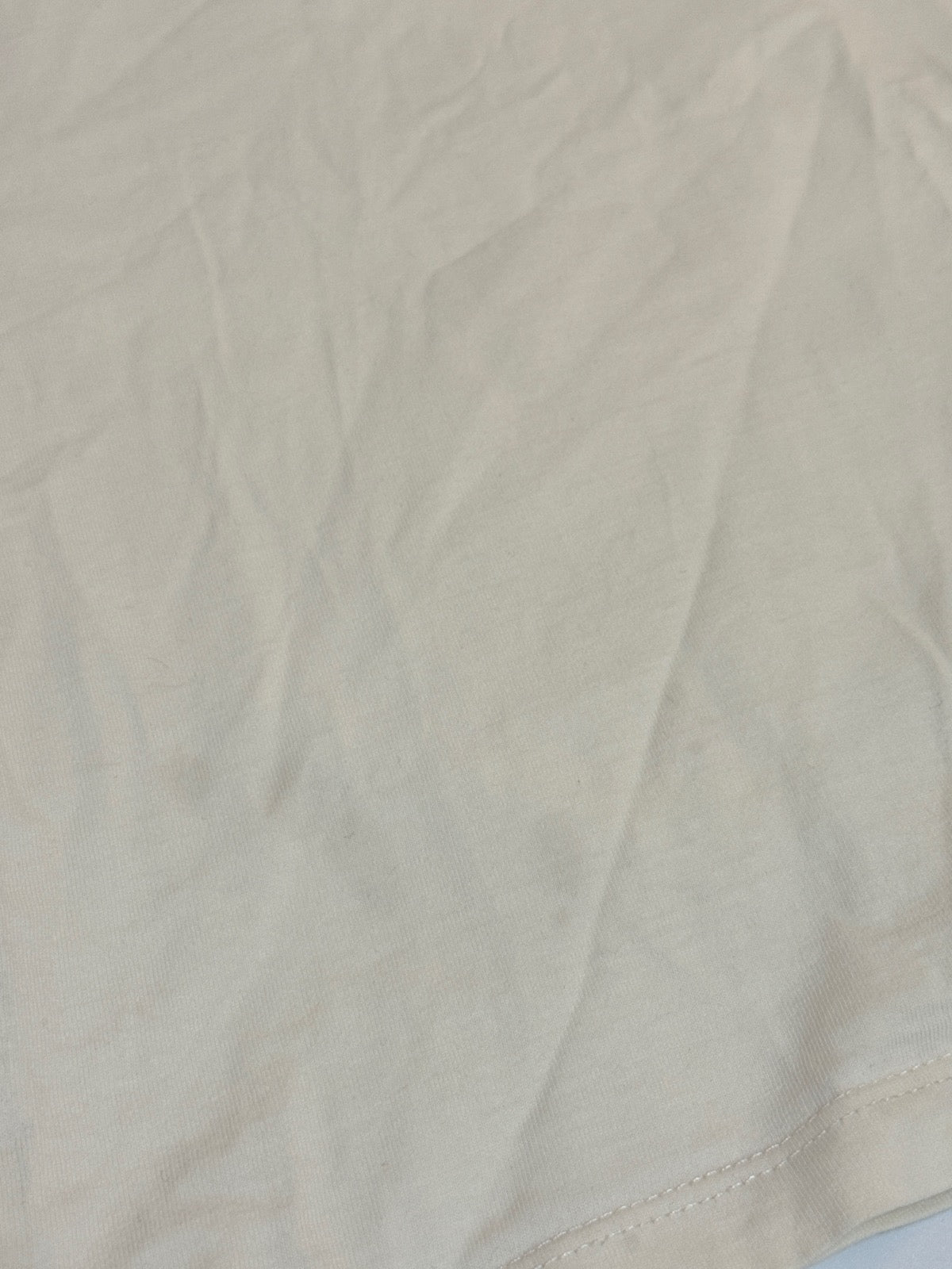 Zara Cream Sweatshirt Striped Ruffle Hem 4-5Y