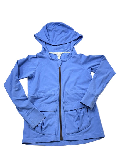 CiCi Blue Zip-Up Hoodie Jacket Size 8