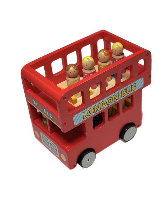 ELC London Double Decker Bus Wooden Toy