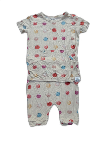 Ready Set Romper Polka Dot Two-Piece Set 3/4T