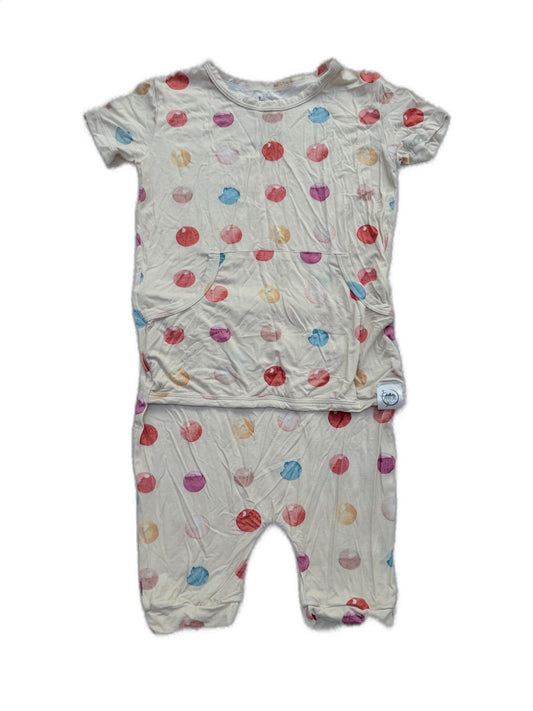 Ready Set Romper Polka Dot Two-Piece Set 3/4T